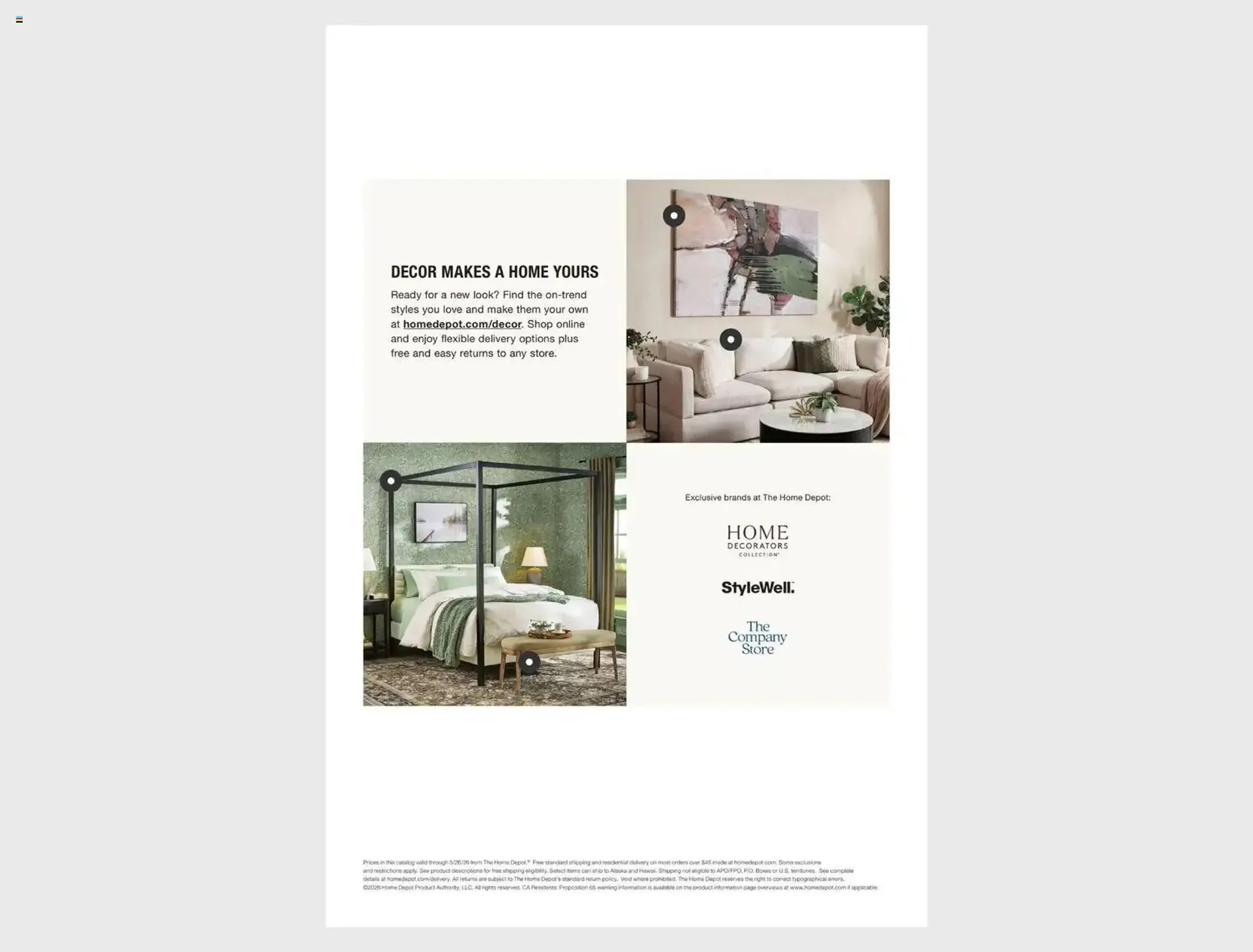 Weekly ad The Home Depot flyer from March 23 to April 27 2026 - Page 46