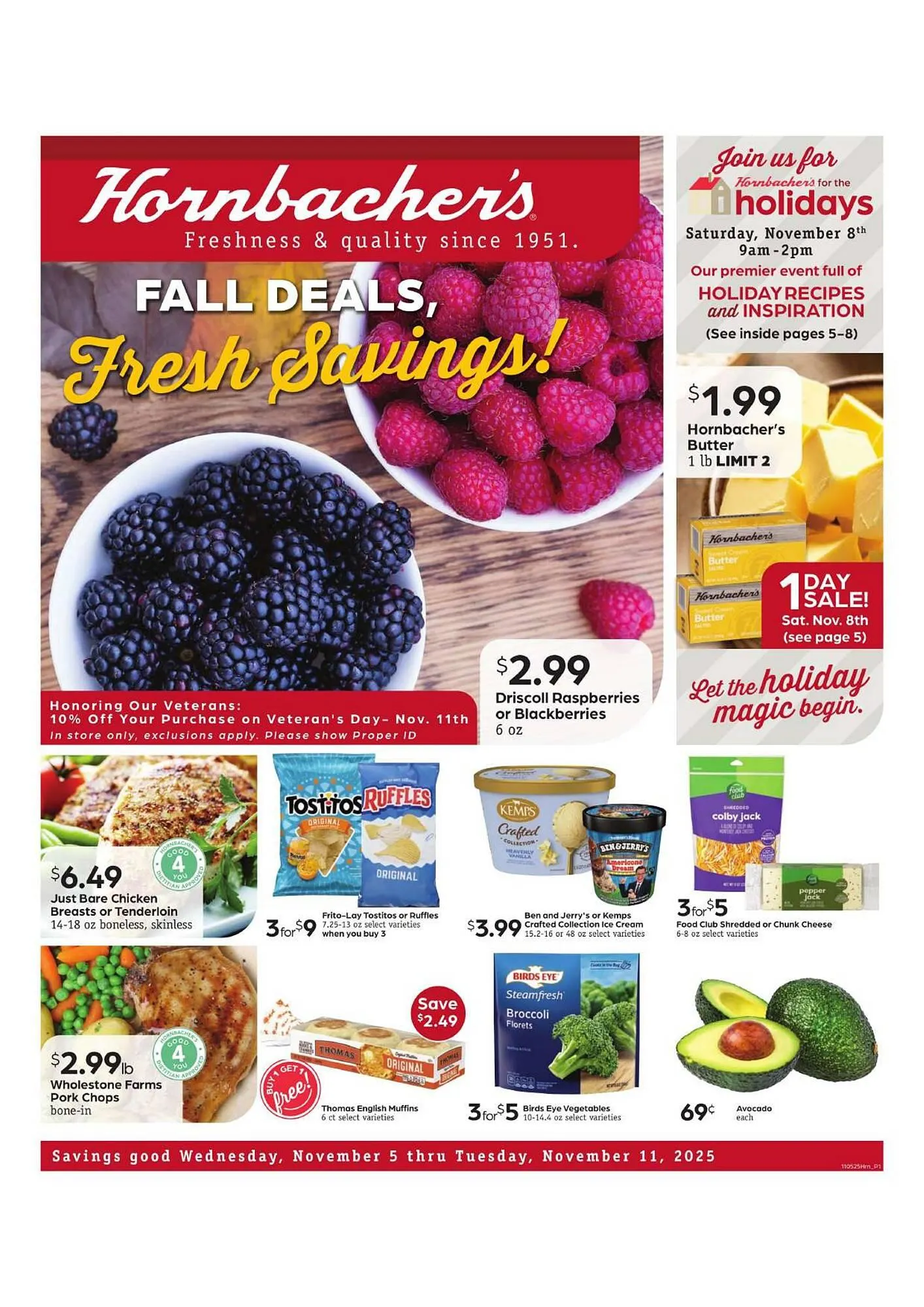 Weekly ad Hornbacher's weekly ad from November 5 to November 11 2025 - Page 1