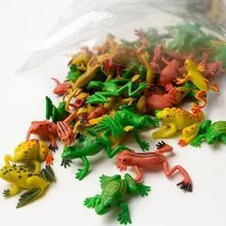 Bag of Assorted Mini Frogs (Pack of 72 pieces)
