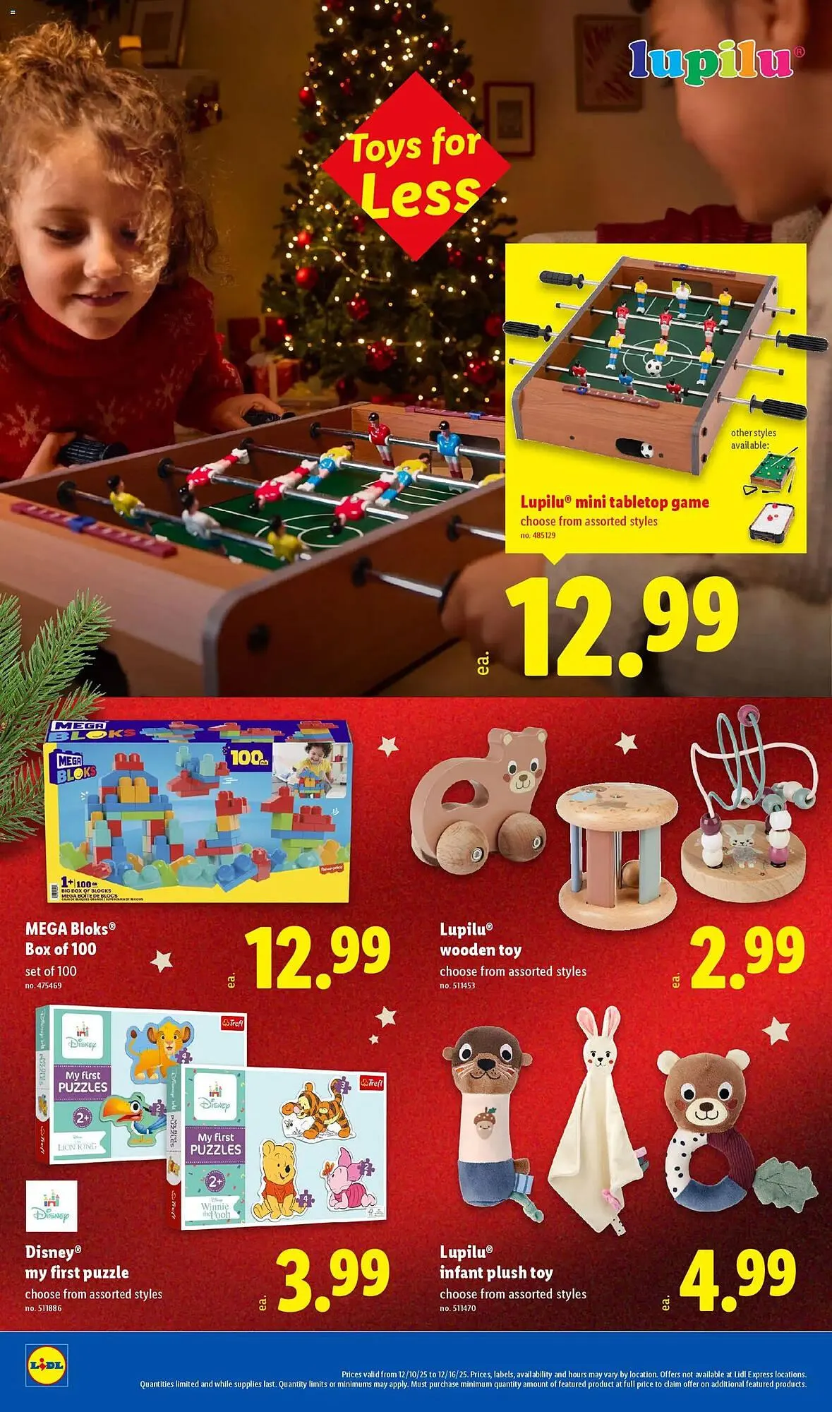 Weekly promotion Lidl weekly ad spanning from December 10 to December 16 2025 - Page 38 for Catalogue 365