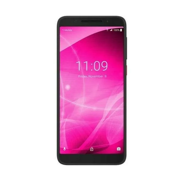Pre-Owned ALCATEL REVVL 2 T-Mobile Unlocked 32GB Smartphone 5052W Black
