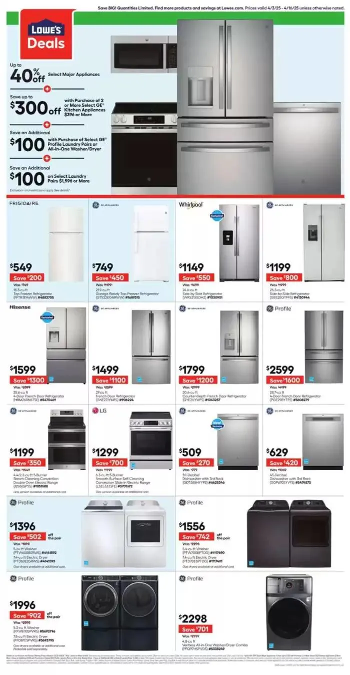 Weekly ad Weekly Ads Lowe's from April 3 to April 16 2025 - Page 6