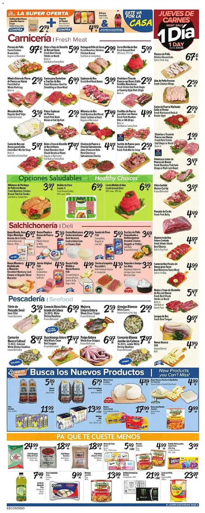 Weekly ad El Super weekly ad from March 4 to March 11 2026 - Page 3