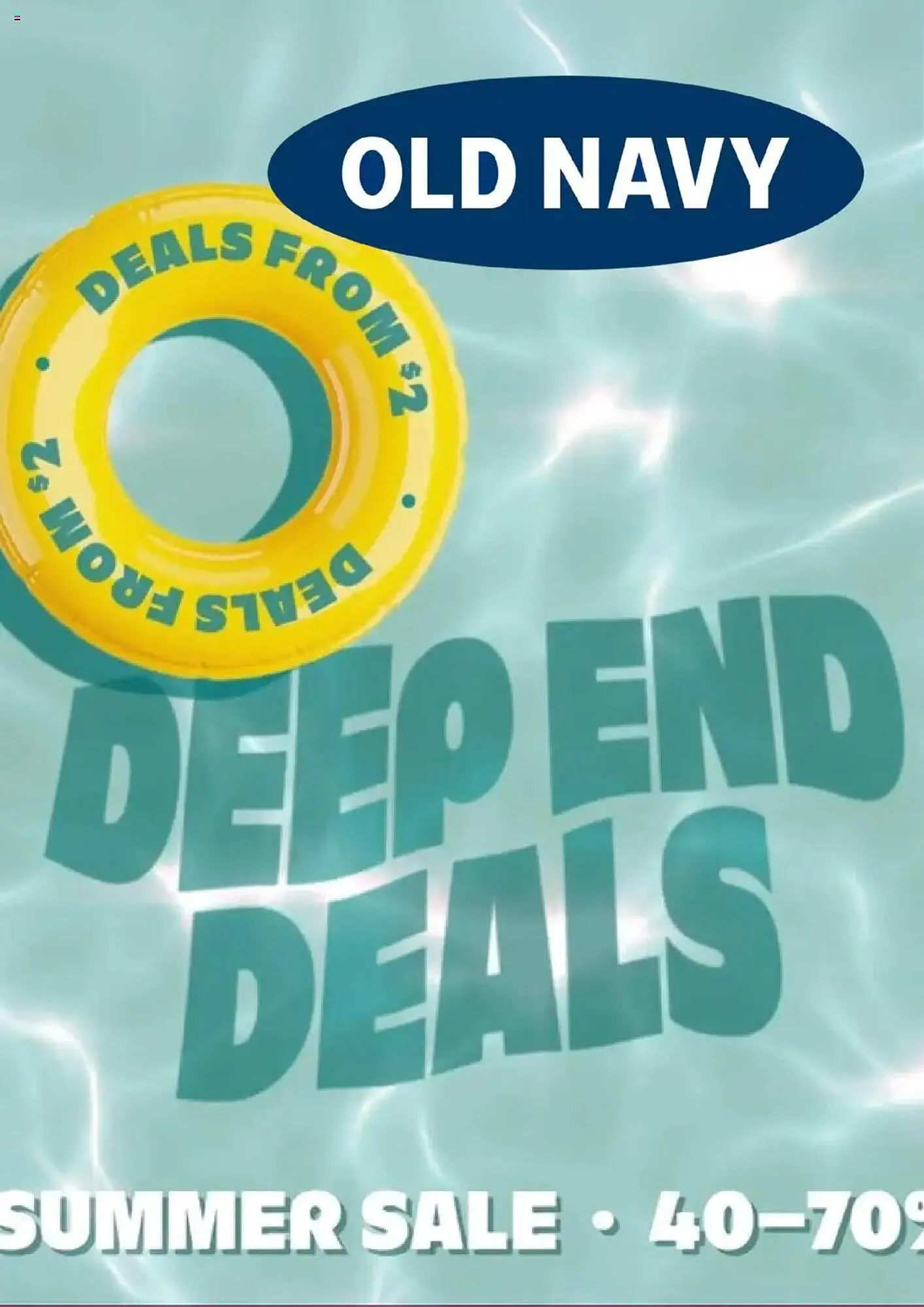 Weekly ad Old Navy Weekly Ad from June 27 to July 13 2025 - Page 1