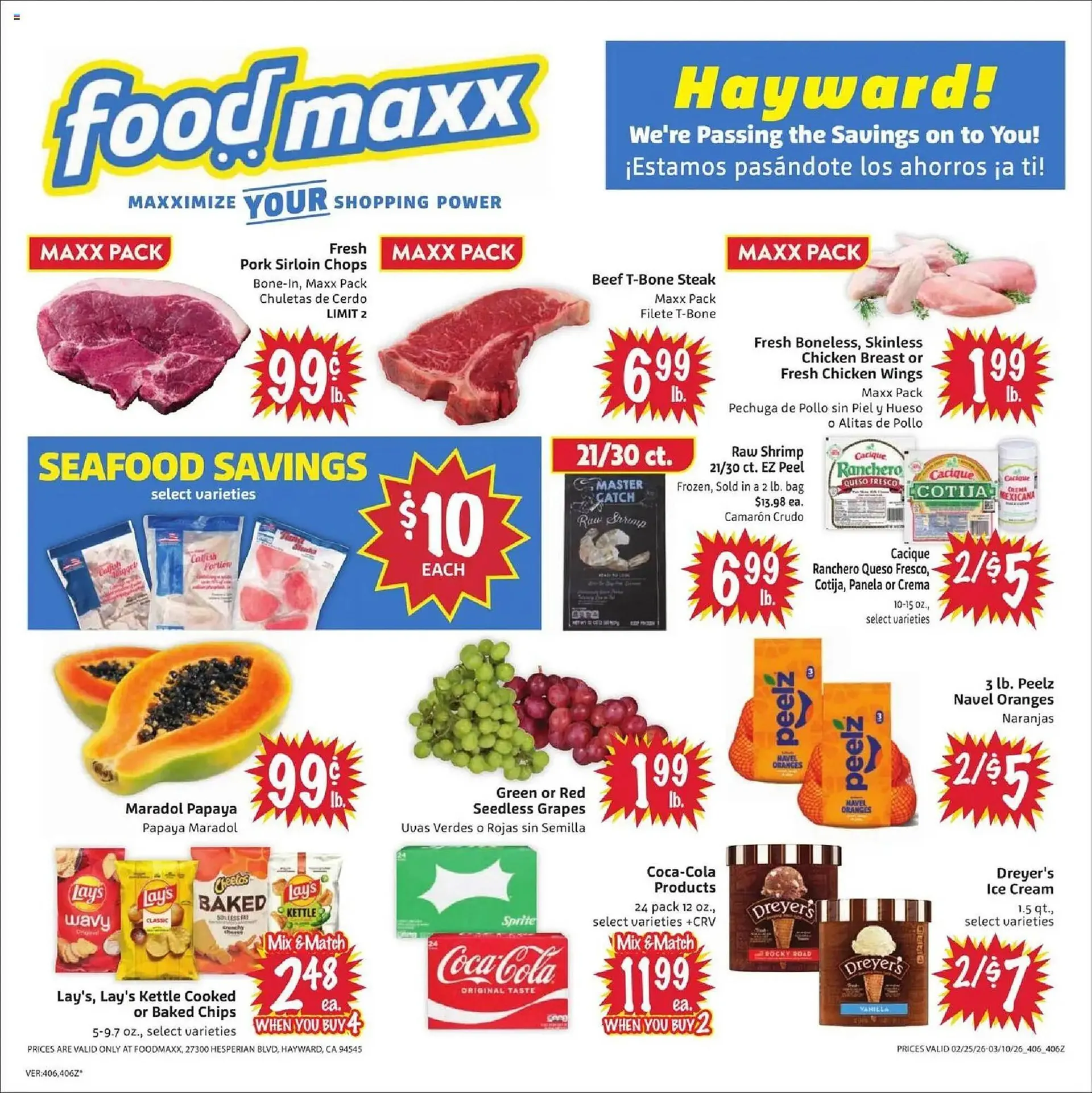 Weekly ad Foodmaxx weekly ad from February 25 to March 11 2026 - Page 1