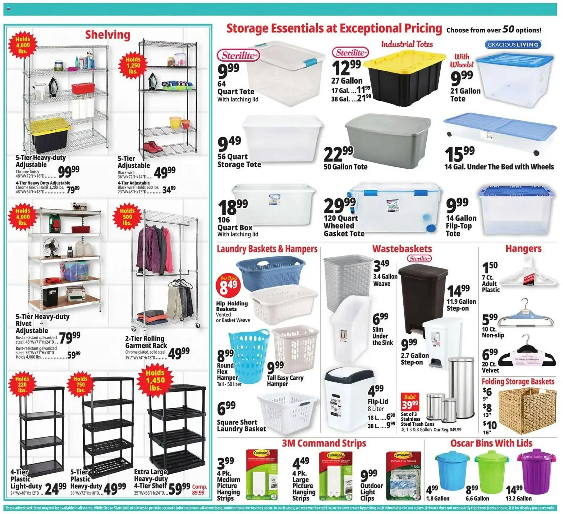 Weekly ad Ocean State Job Lot flyer from April 16 to April 23 2026 - Page 23