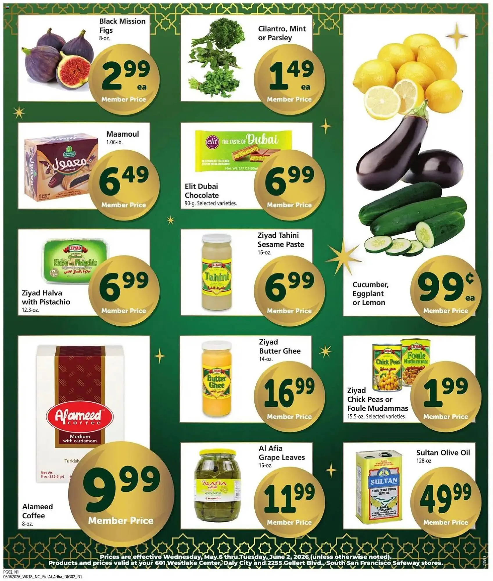 Weekly promotion Safeway weekly ad spanning from May 6 to June 3 2026 - Page 2 for Catalogue 365