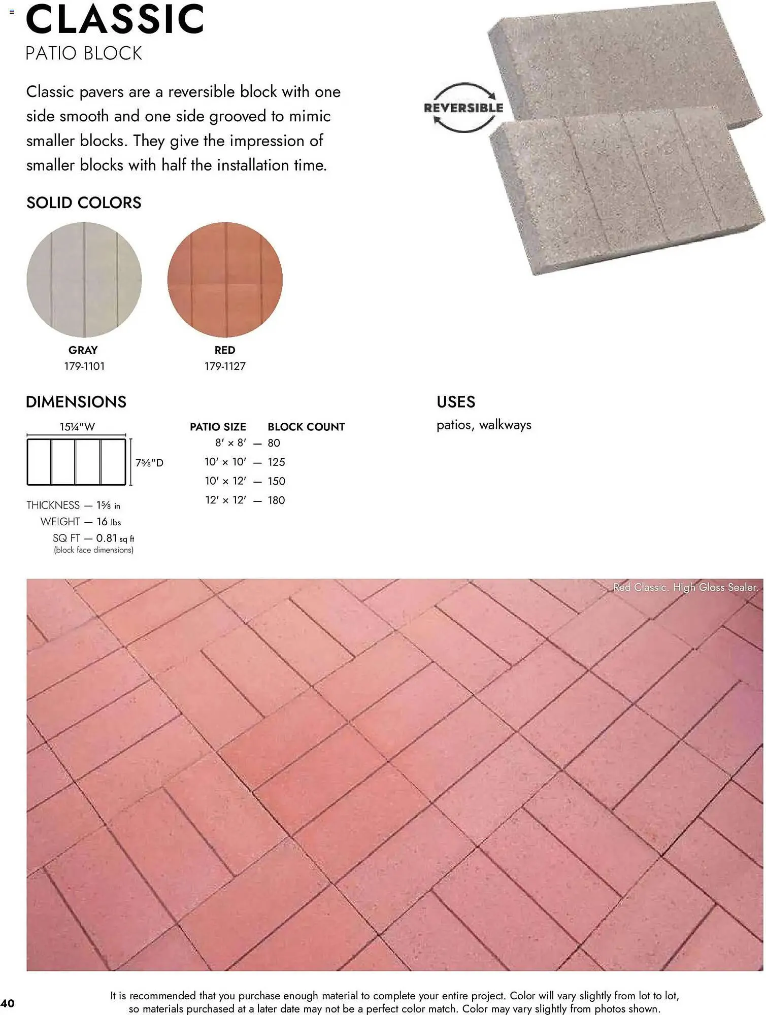 Weekly promotion Menards weekly ad spanning from April 2 to January 1 2027 - Page 40 for Catalogue 365