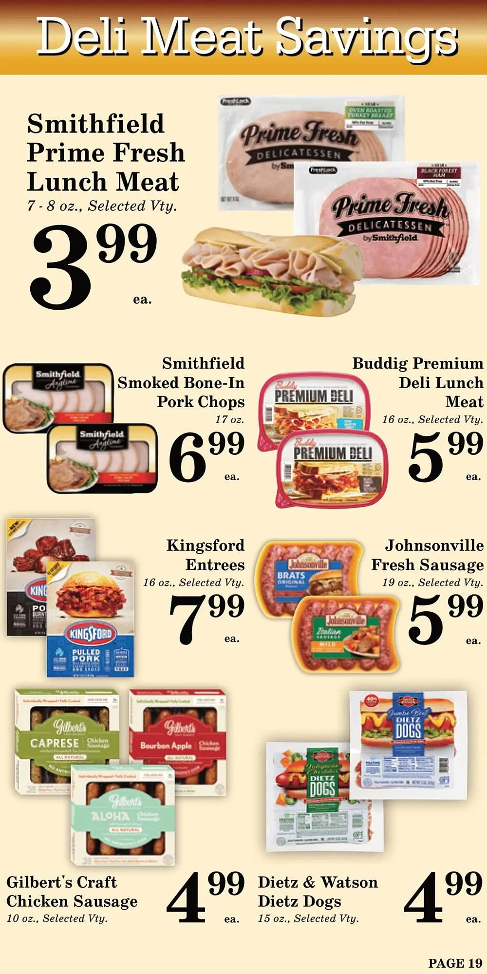 Weekly ad Harvest Foods weekly ad from March 4 to March 31 2026 - Page 20
