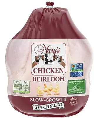 Mary's Heirloom Slow-Growth Air-Chilled Whole Chicken