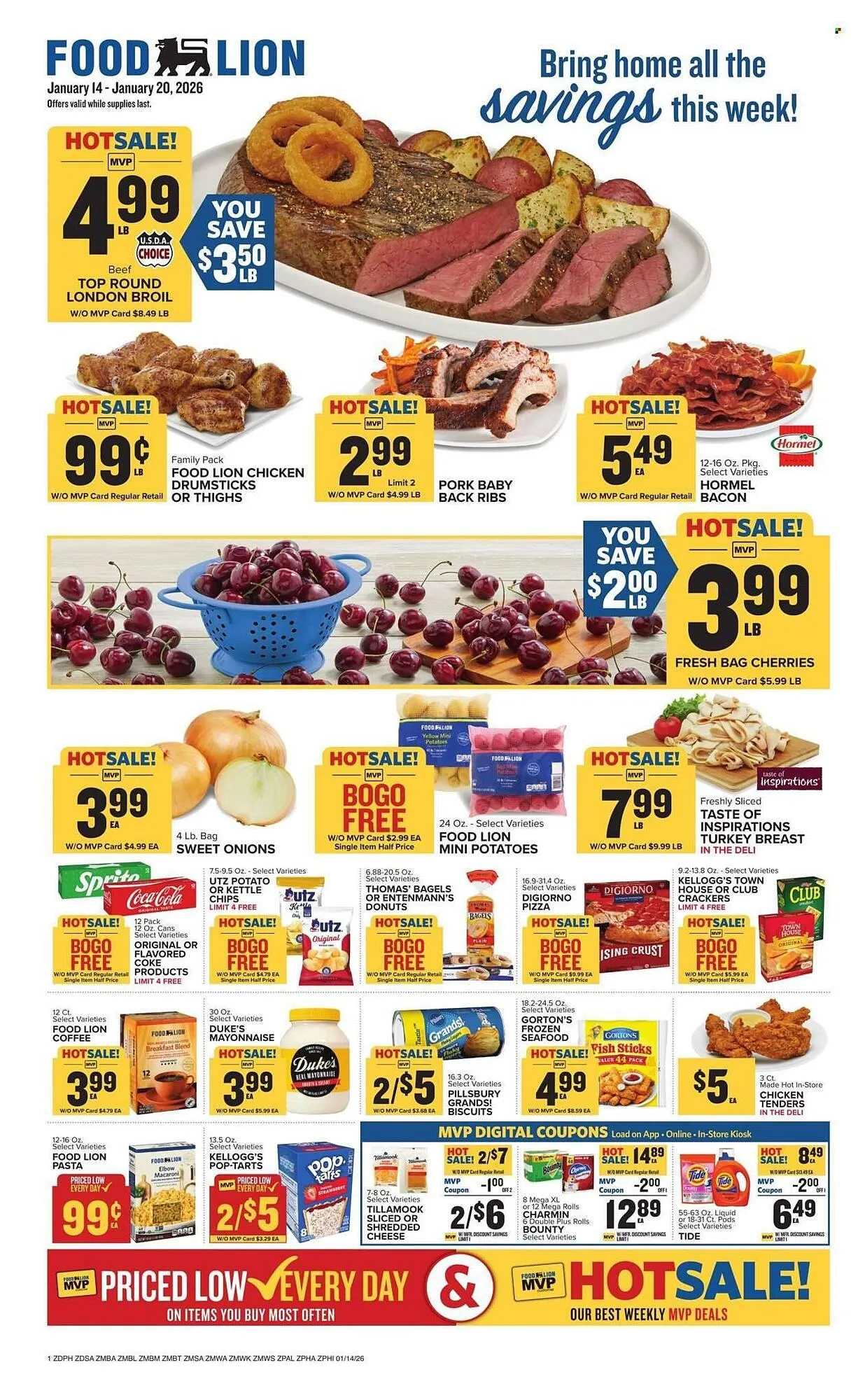 Weekly ad Food Lion weekly ad from January 14 to January 20 2026 - Page 1
