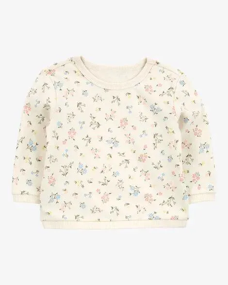 Baby Floral French Terry Pullover