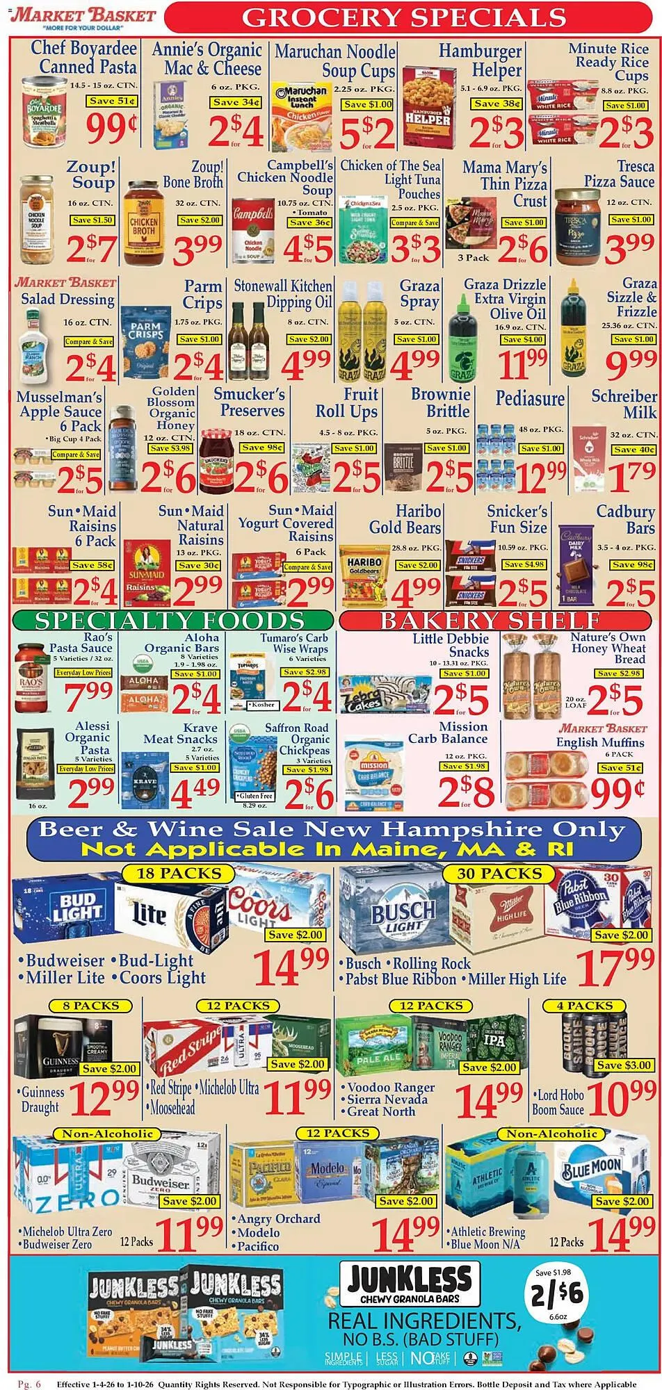Weekly ad Market Basket weekly ad from January 4 to January 10 2026 - Page 6