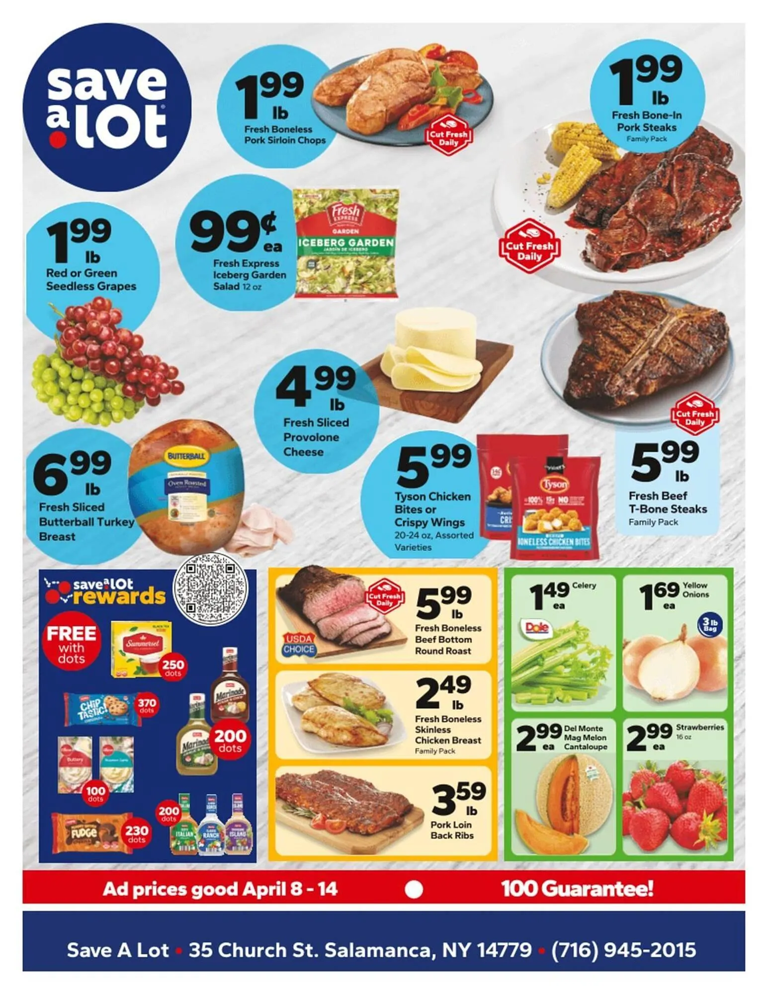 Weekly ad Save a Lot weekly ad from April 8 to April 14 2026 - Page 1
