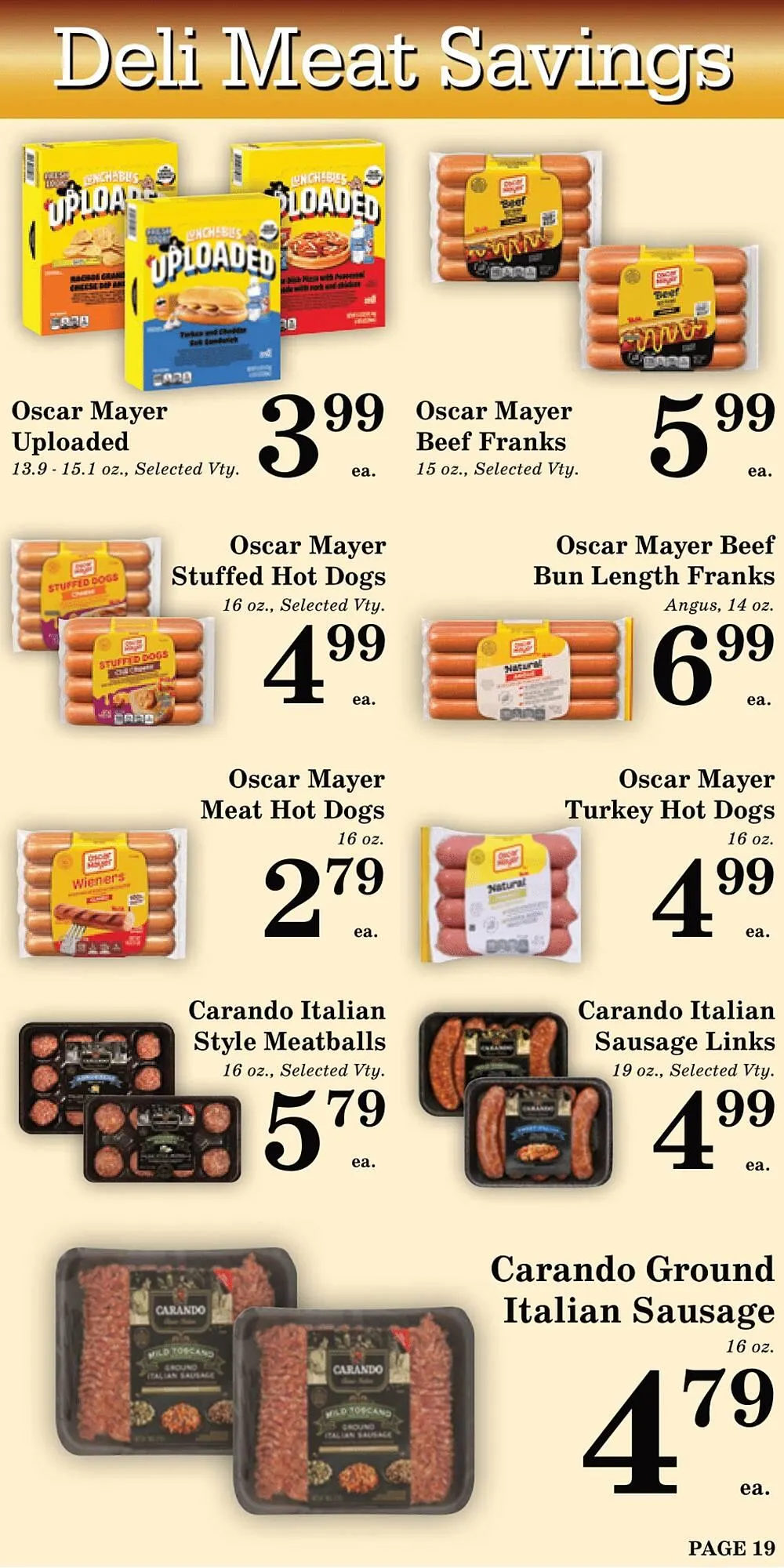 Weekly ad Harvest Foods weekly ad from October 1 to November 4 2025 - Page 20
