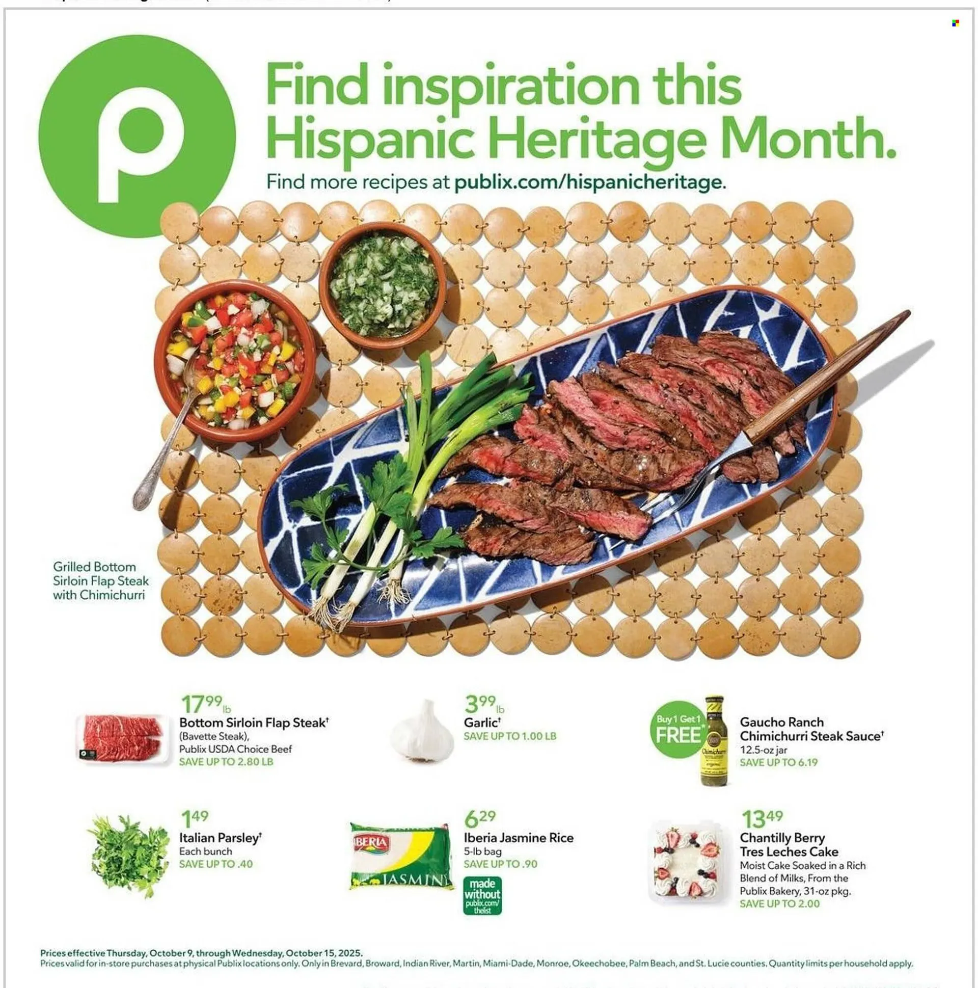 Weekly ad Publix weekly ad from October 9 to October 15 2025 - Page 1