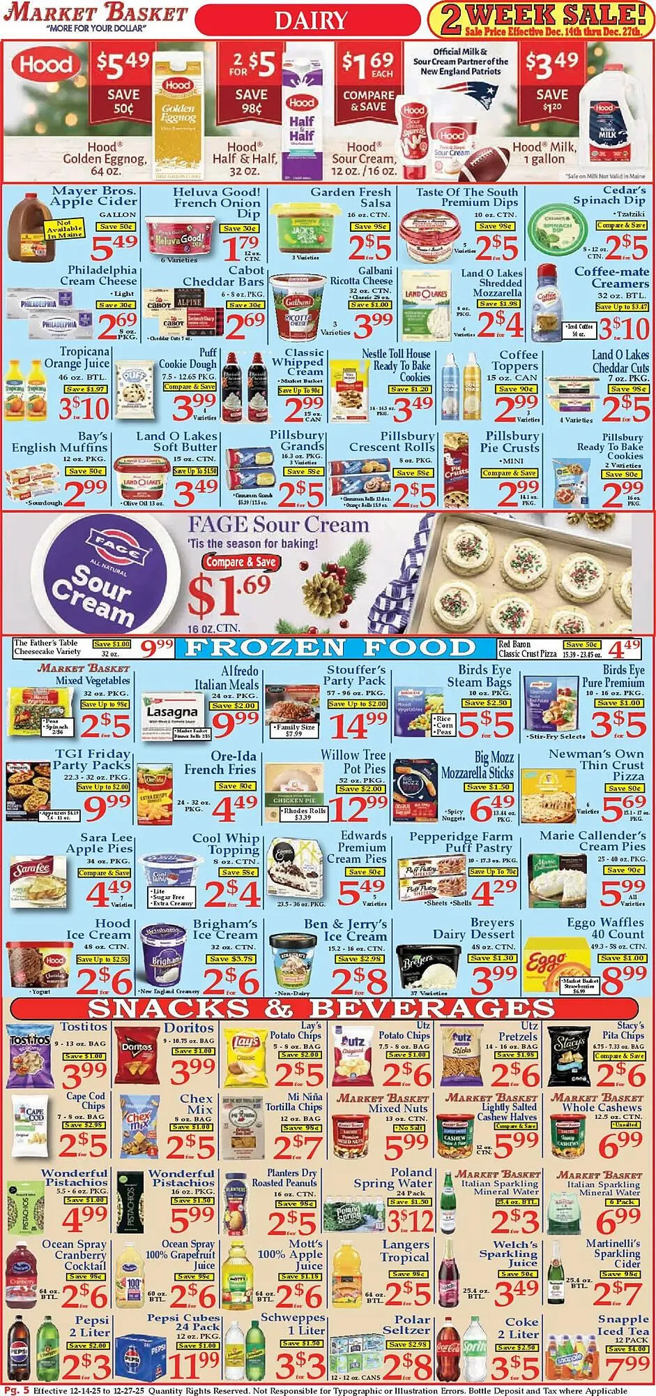 Weekly ad Market Basket weekly ad from December 14 to December 27 2025 - Page 5