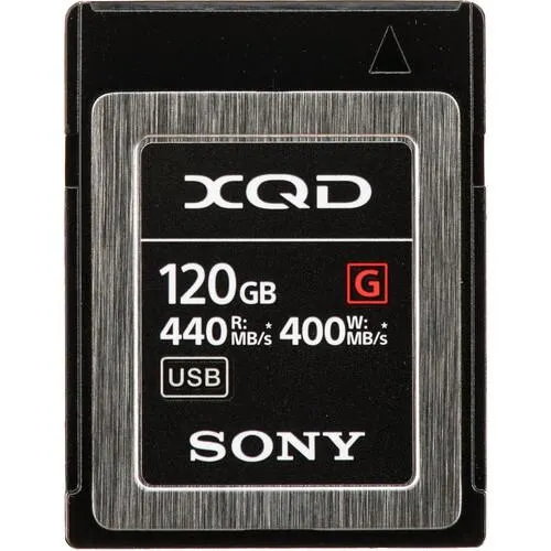 Sony 120GB G Series XQD Memory Card