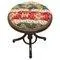 Antique Bentwood Piano Stool in Kilim Fabric, Austria, 1910s