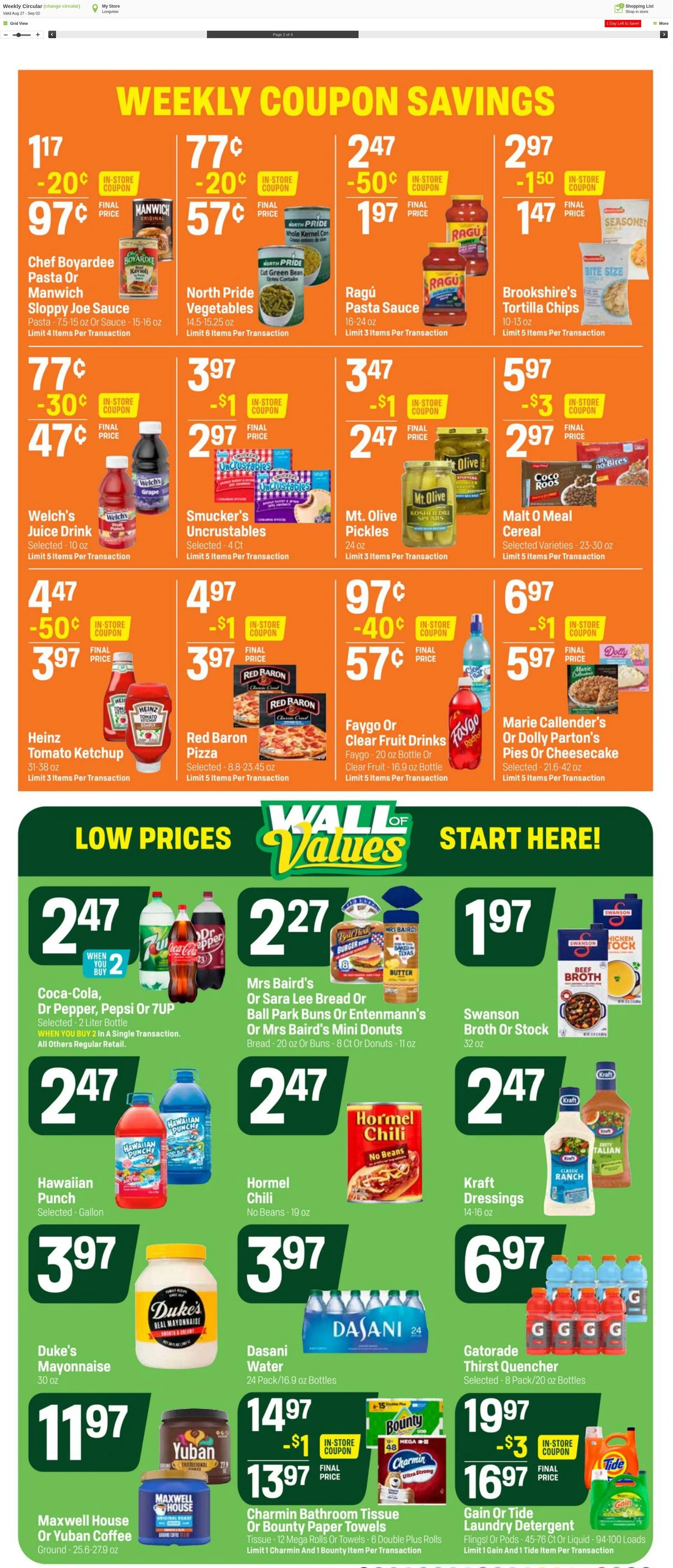 Weekly ad Super1Foods from September 3 to September 9 2025 - Page 2