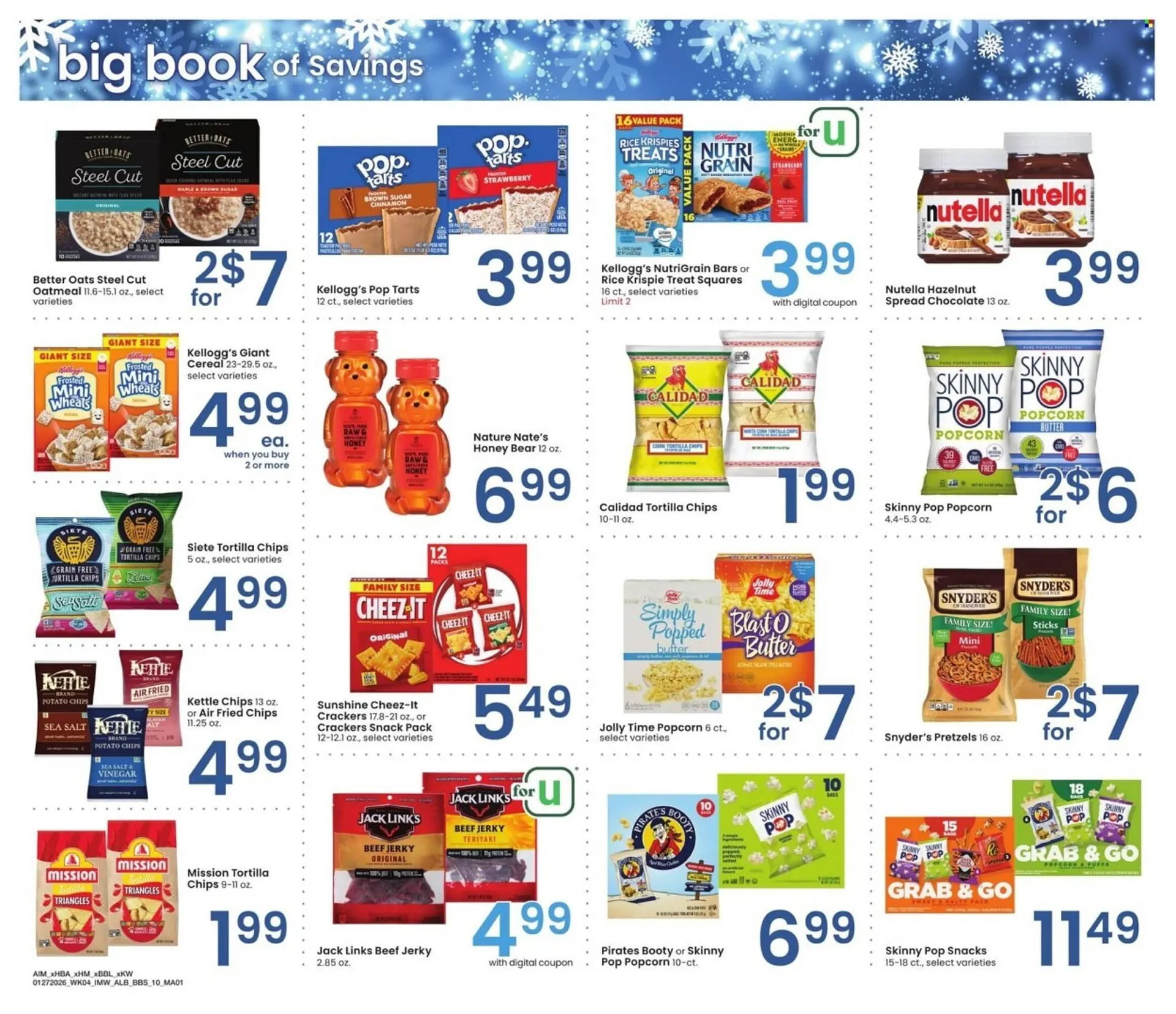 Weekly promotion Albertsons weekly ad spanning from January 27 to February 23 2026 - Page 9 for Catalogue 365