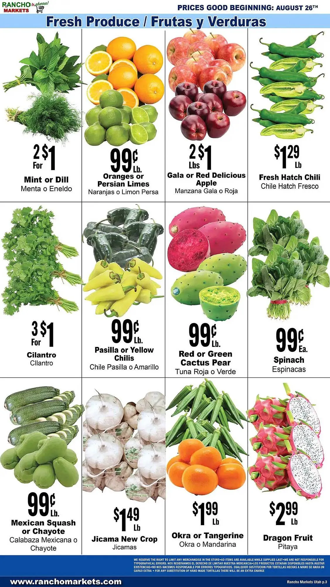 Weekly ad Rancho Markets Weekly Ad from August 26 to September 2 2025 - Page 3