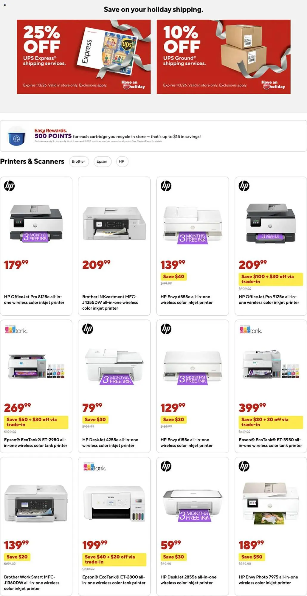 Weekly ad Staples weekly ad from November 2 to November 15 2025 - Page 3