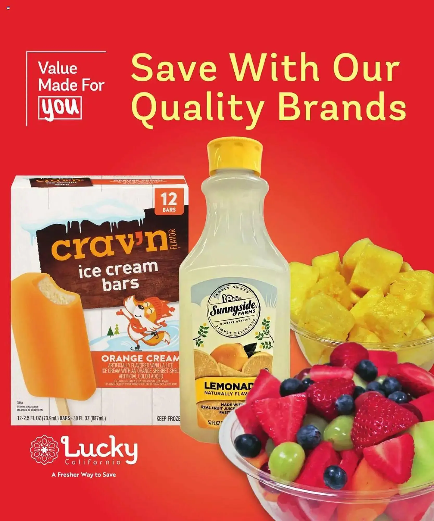 Lucky Supermarkets Weekly Ad - 1