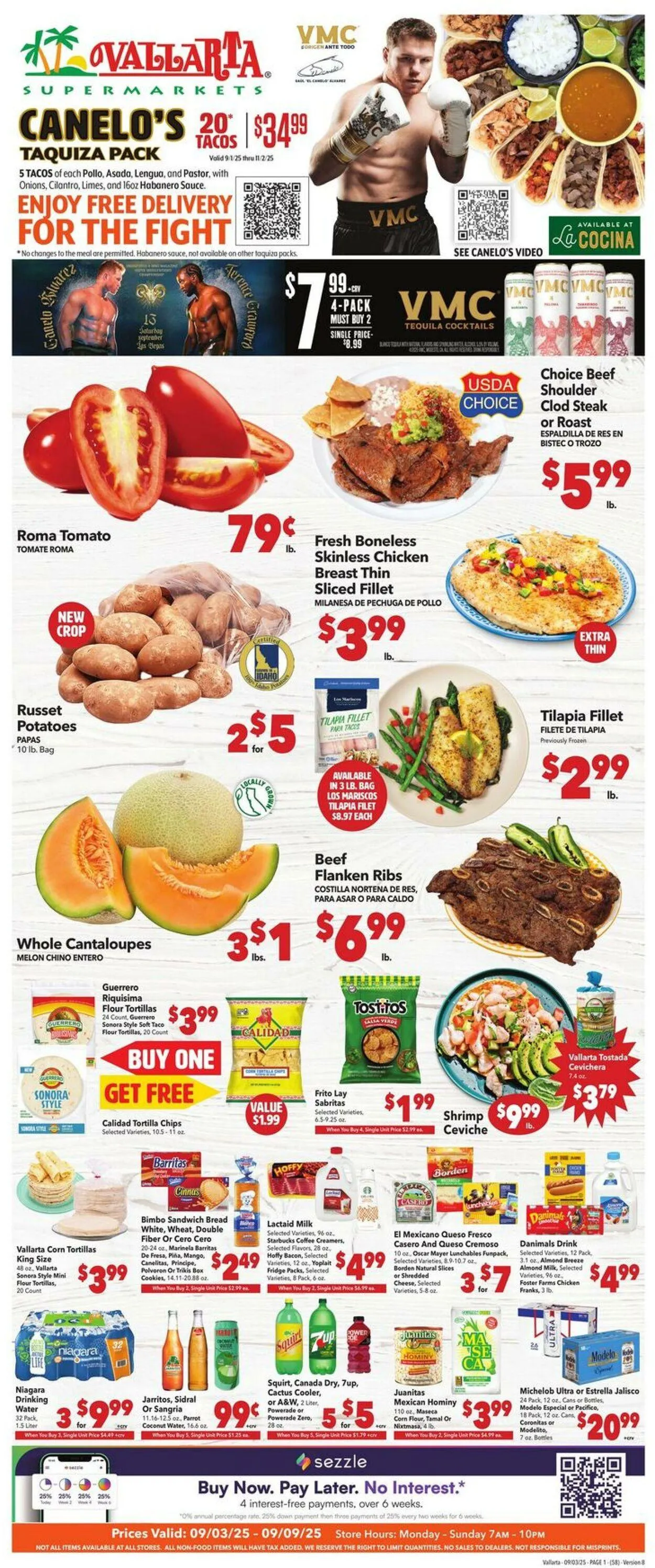 Weekly ad Vallarta from September 3 to September 9 2025 - Page 1