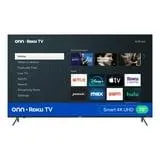 onn 75” Class 4K UHD (2160P) LED Roku Smart Television (100044717)
