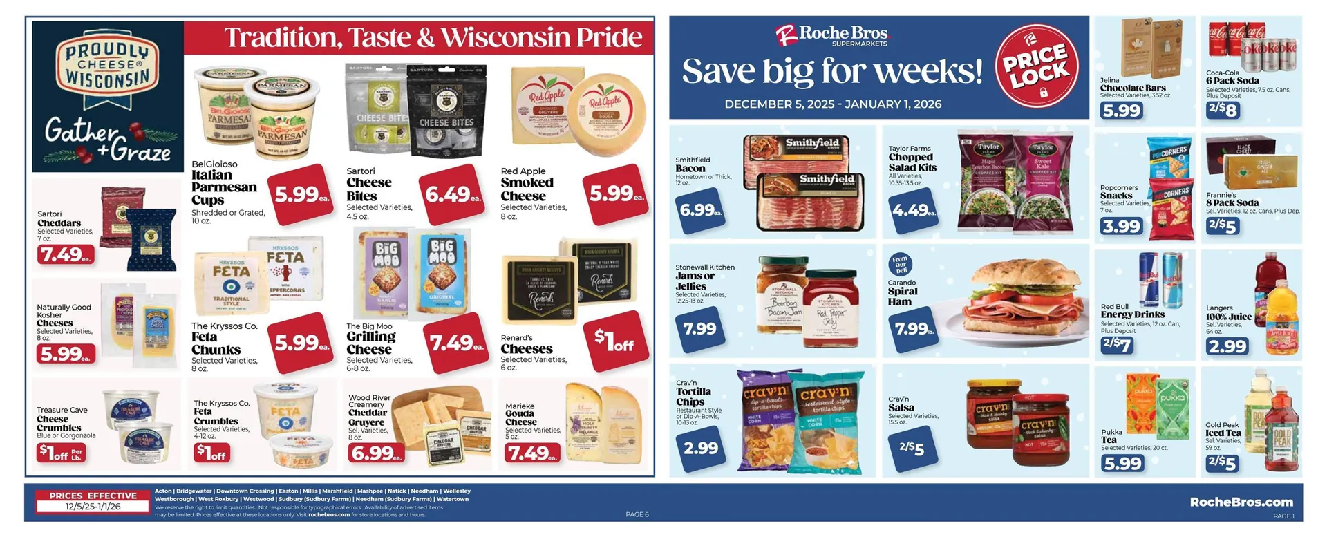 Weekly promotion Roche Bros weekly ad spanning from December 12 to December 18 2025 - Page 9 for Catalogue 365