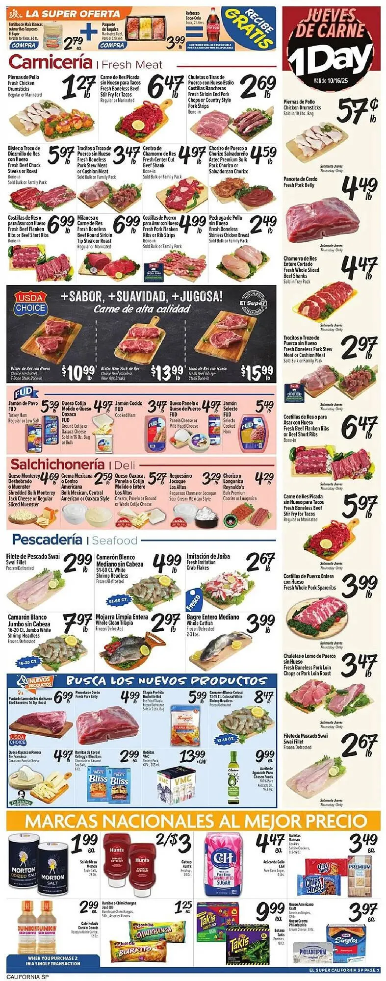 Weekly ad El Super weekly ad from October 15 to October 21 2025 - Page 3