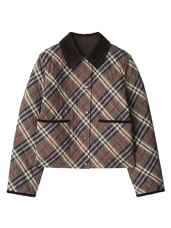 Oldham Check Cotton Jacket