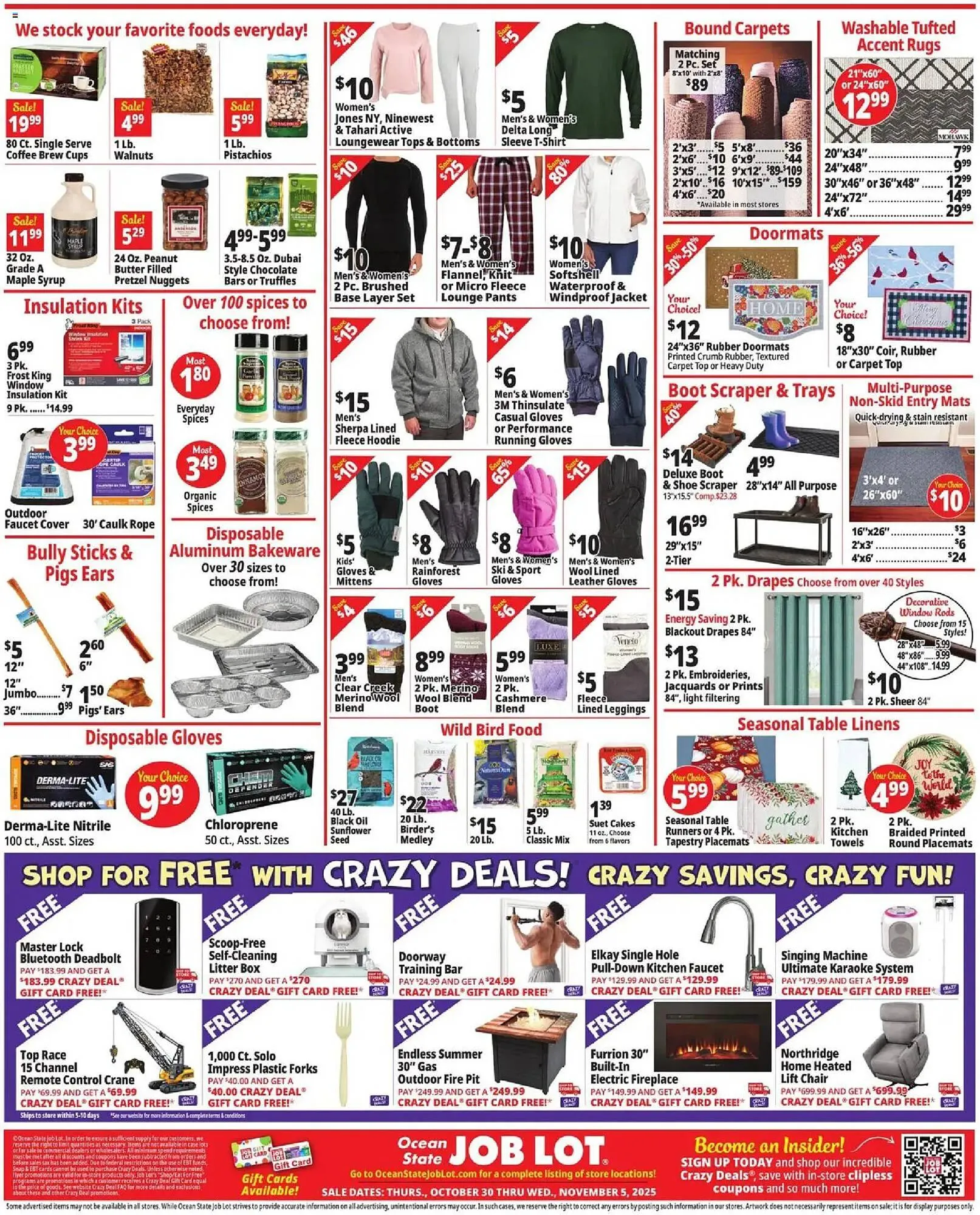 Weekly ad Ocean State Job Lot flyer from October 30 to November 5 2025 - Page 2