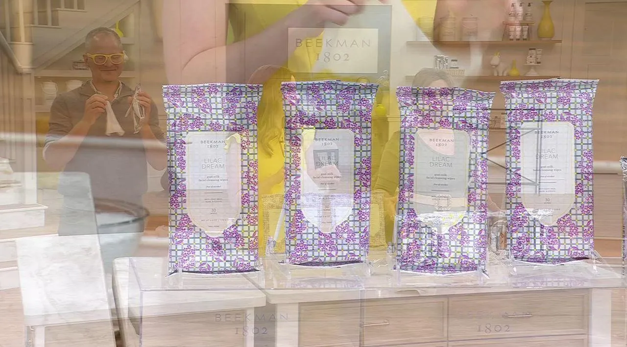 Beekman 1802 4-Piece Goat Milk Face Wipes