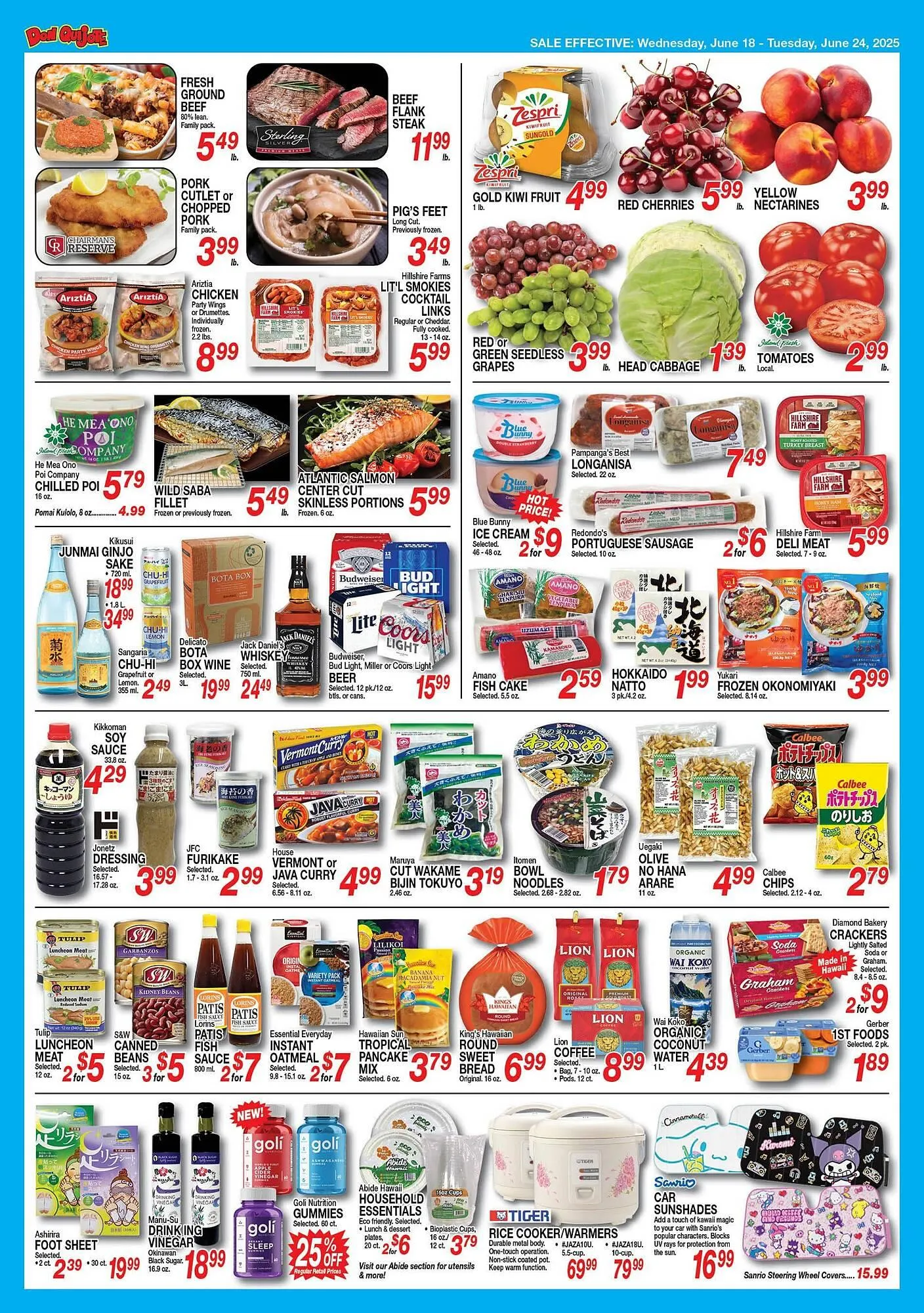 Weekly ad Don Quijote Hawaii Weekly Ad from June 18 to June 24 2025 - Page 2