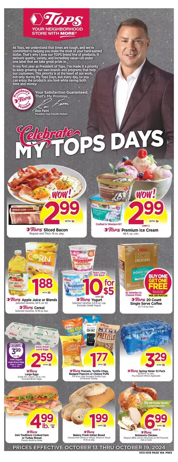 Weekly ad Current special promotions from October 13 to October 19 2024 - Page 1