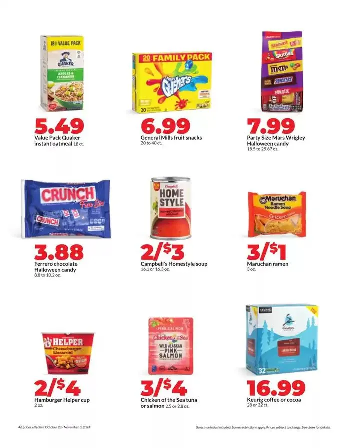 Weekly ad Great offer for all customers from October 28 to November 3 2024 - Page 14