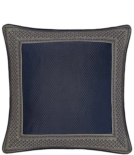 Excelsior Woven Diamond Embossed Framed Reversible Euro Sham