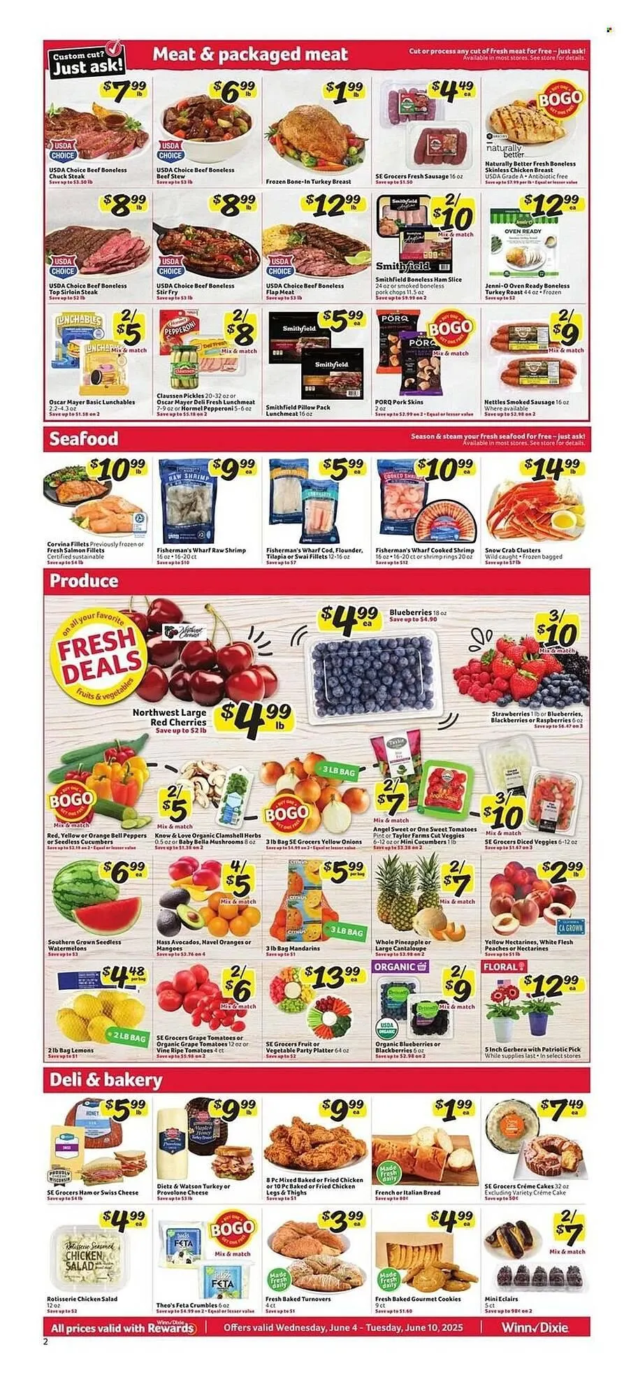 Weekly ad Winn Dixie Weekly Ad from June 18 to June 24 2025 - Page 2