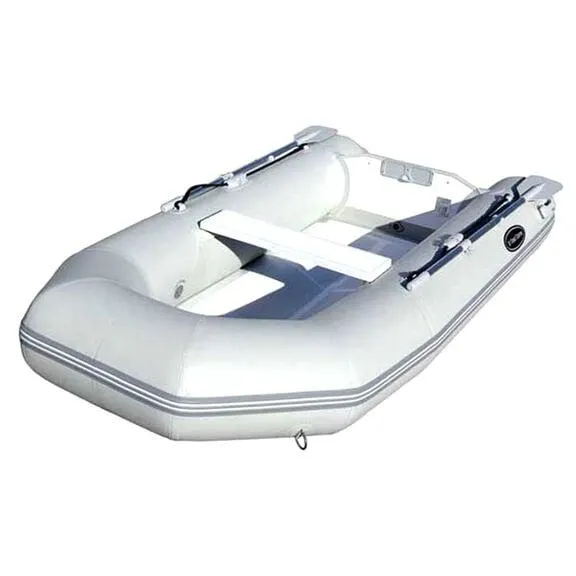 RIB-310 Fiberglass Hull Inflatable Boat, Compact Folding Transom, PVC Material, 881lb Capacity