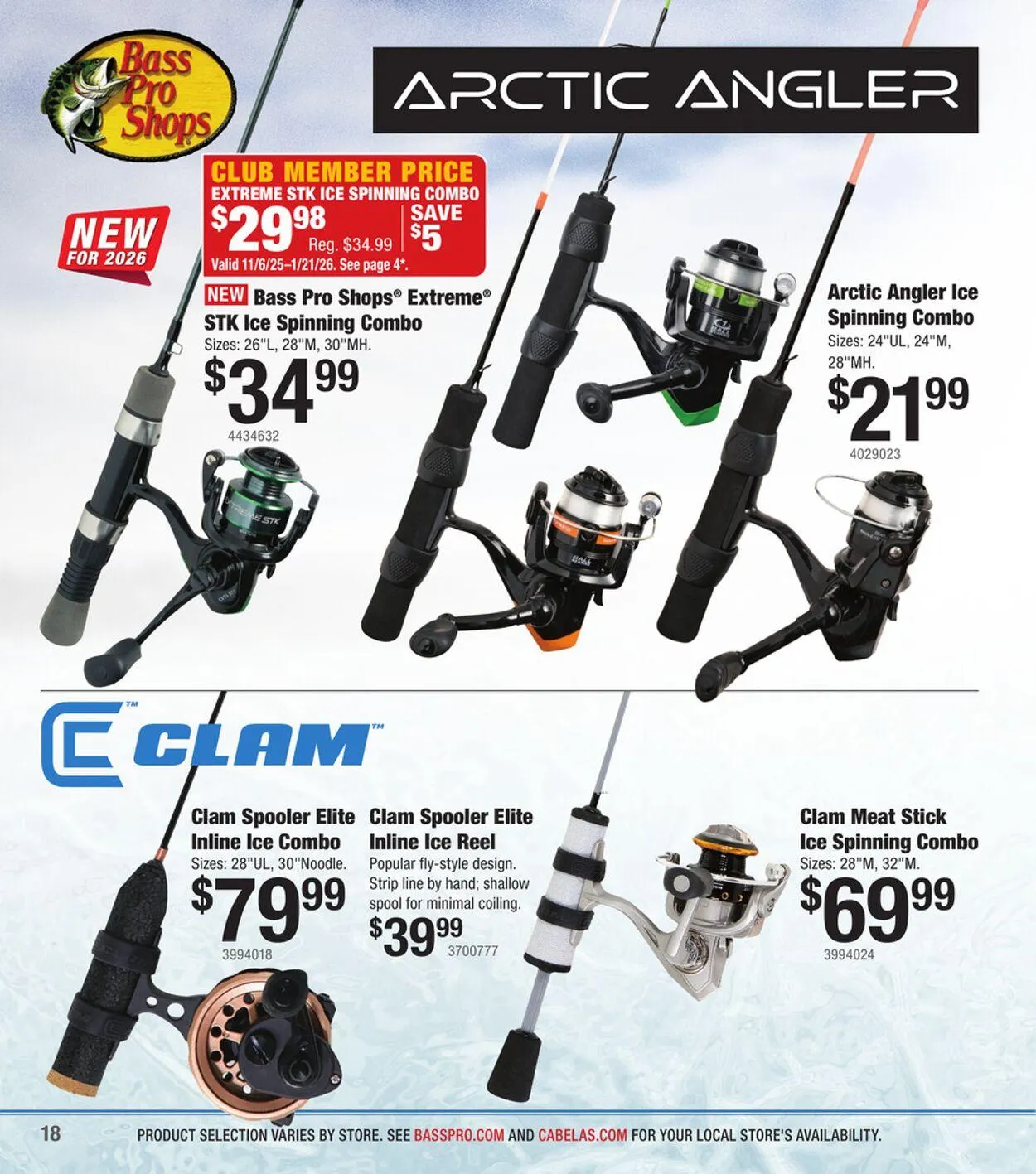 Weekly promotion Cabela's Current weekly ad spanning from November 30 to December 14 2025 - Page 18 for Catalogue 365