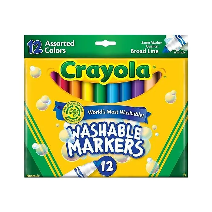 Crayola Ultra-Clean Washable Markers,