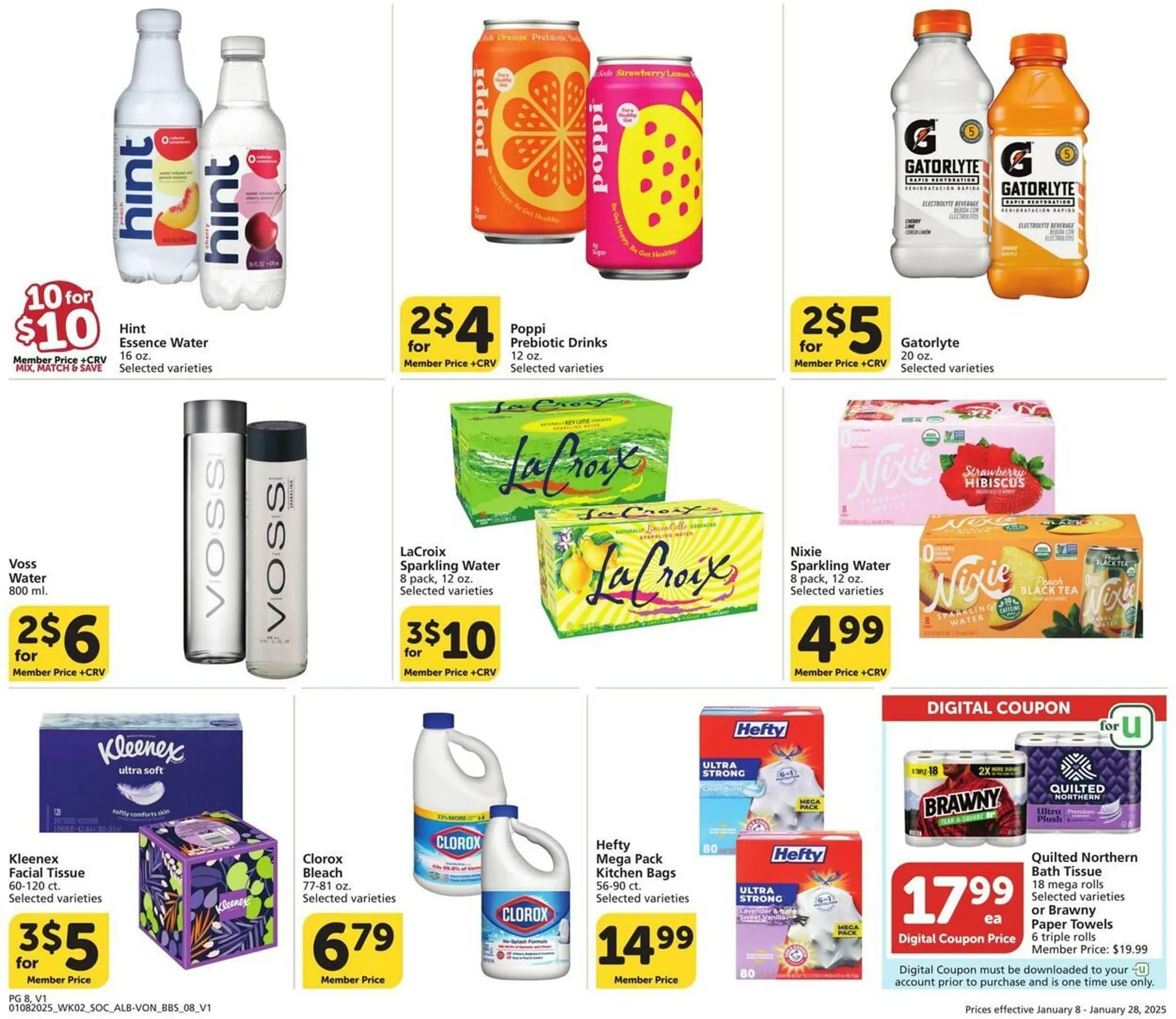Weekly ad Warehouse Market Weekly Ad from January 8 to January 14 2025 - Page 8