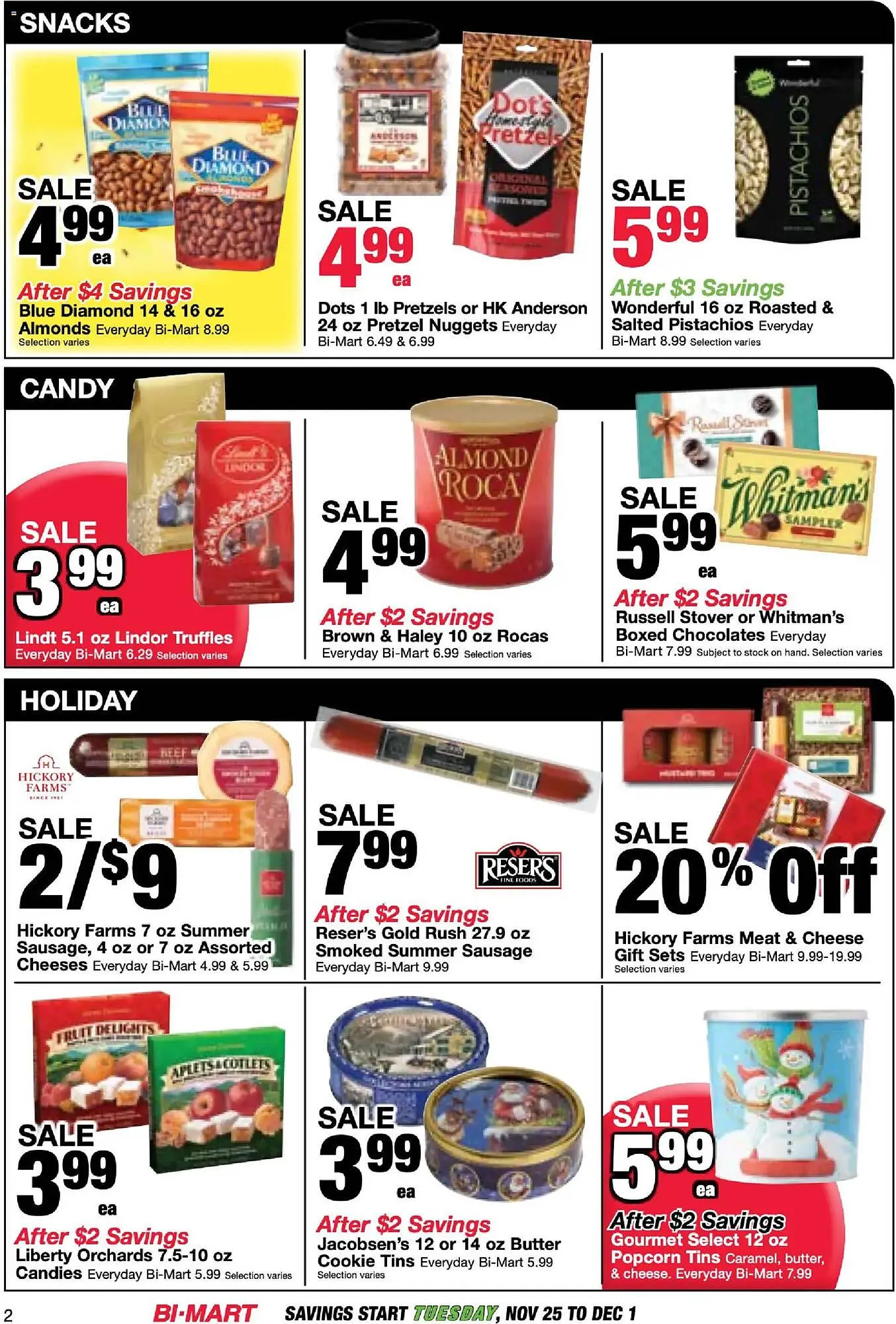 Weekly ad Bi-Mart weekly ad from November 25 to December 1 2025 - Page 2