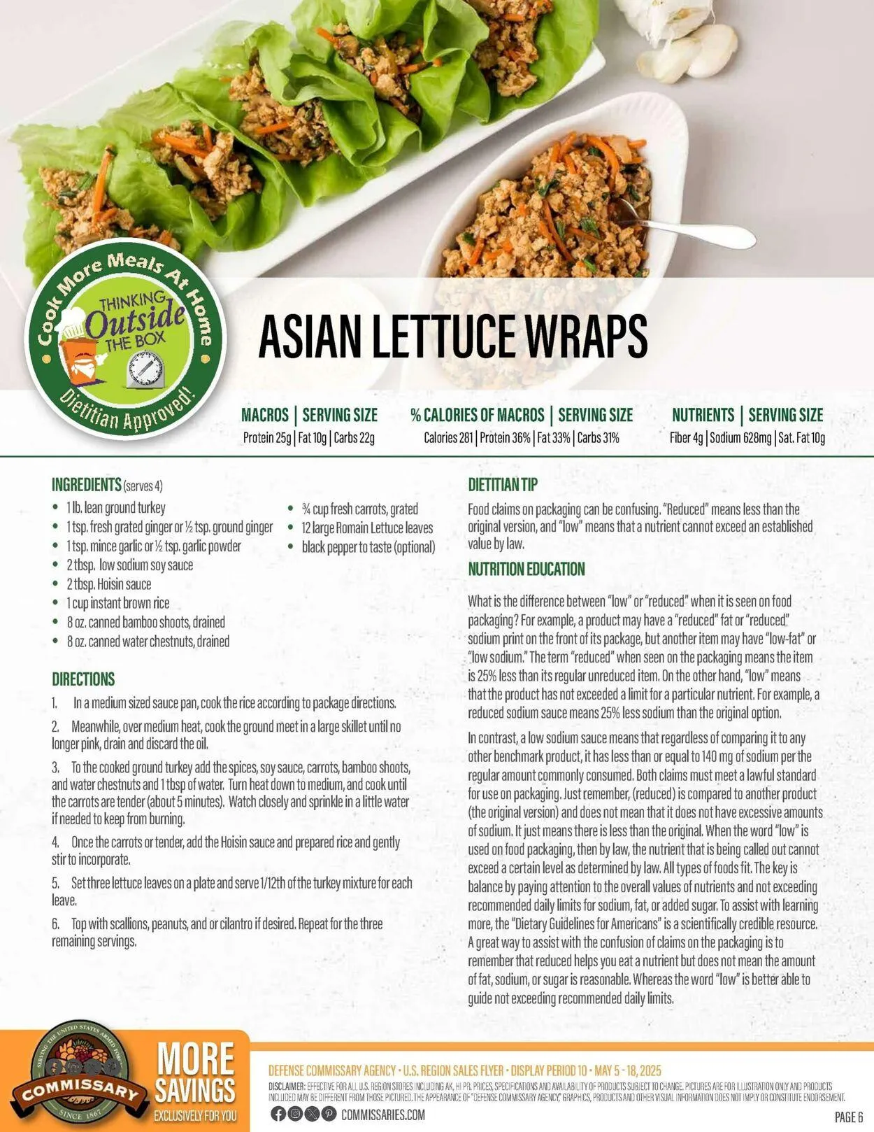 Weekly ad Commissary - Fort Irwin from May 12 to May 25 2025 - Page 6