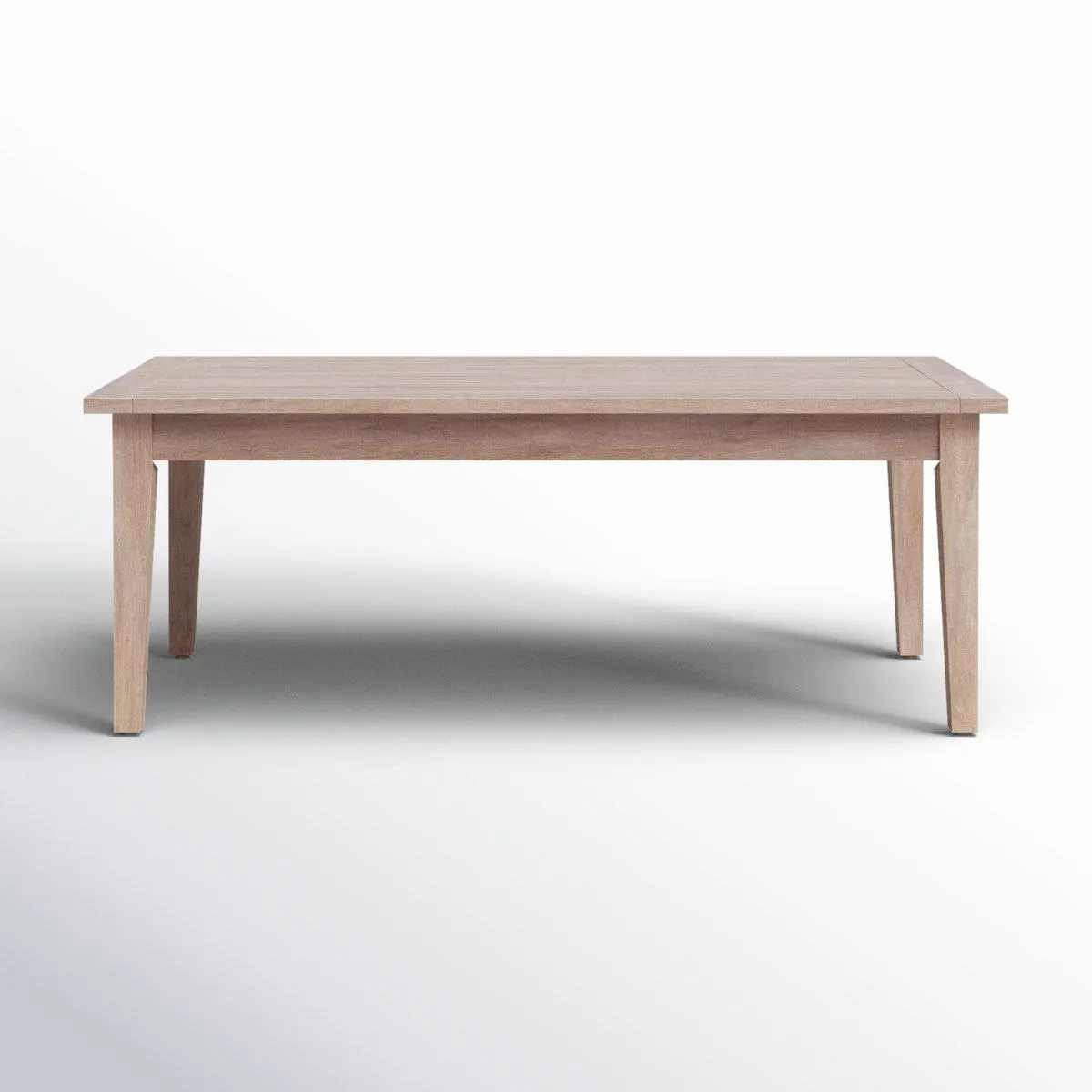 Amina Outdoor Acacia Rectangular Coffee Table