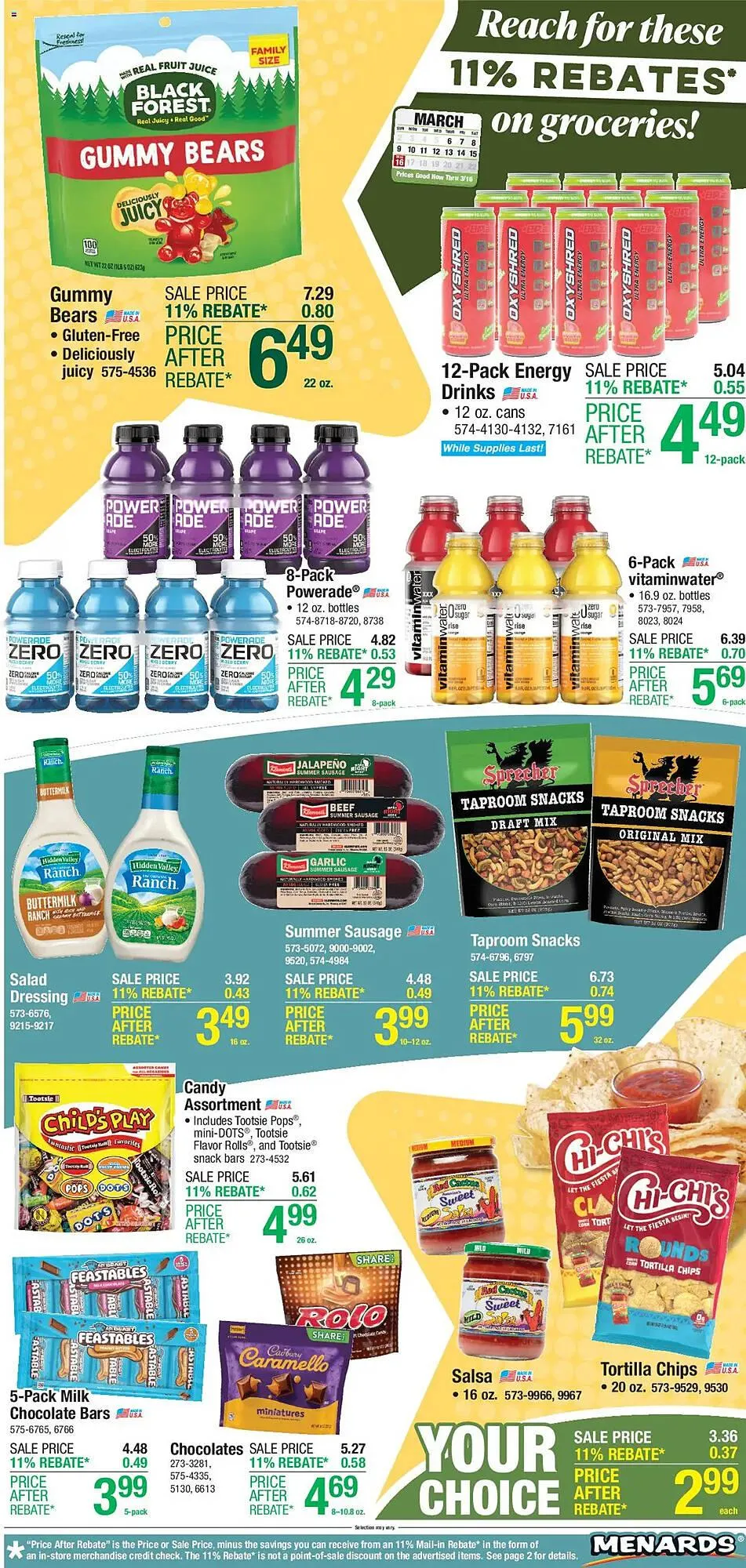 Weekly ad Menards Weekly Ad from March 5 to March 16 2025 - Page 1