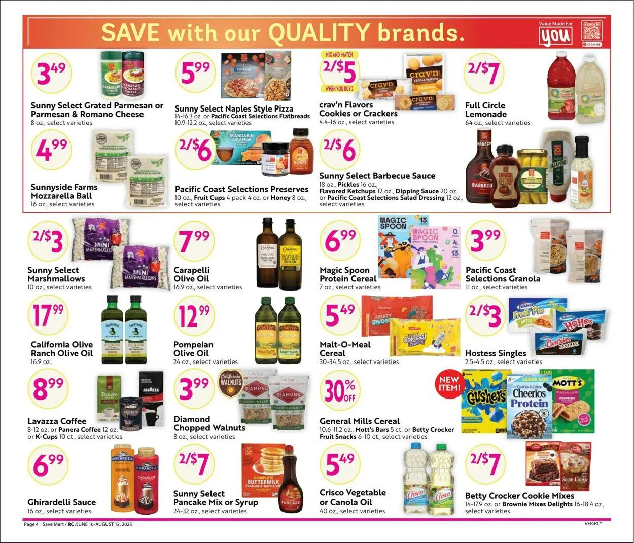 Weekly ad Save Mart Current weekly ad from July 16 to August 12 2025 - Page 4