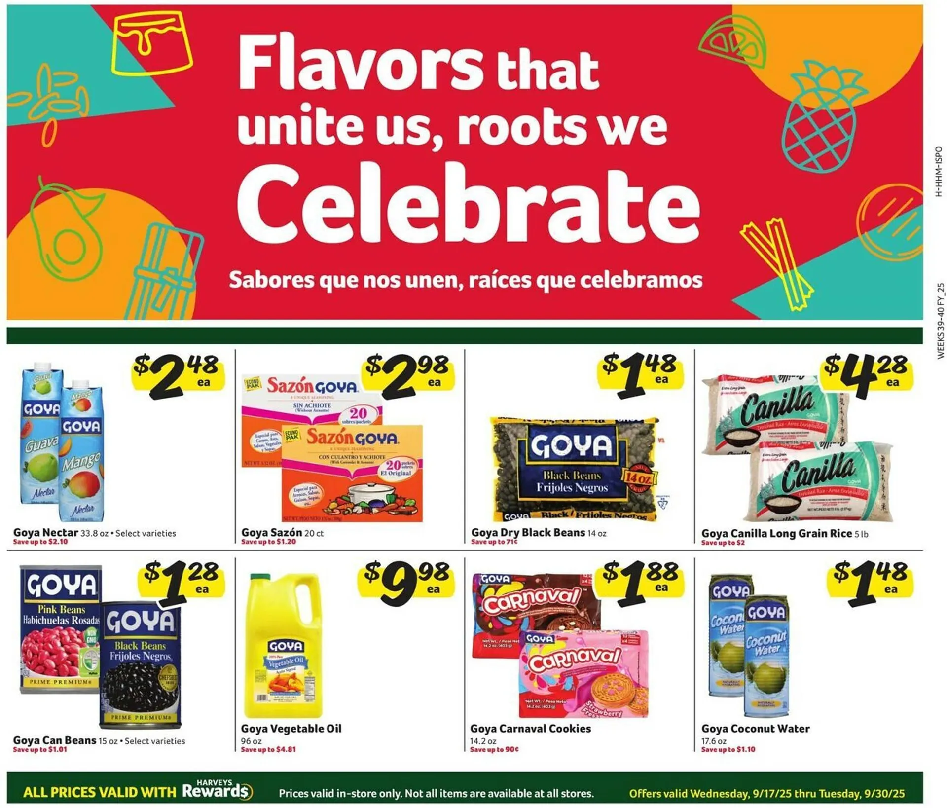 Weekly ad Harveys Supermarkets weekly ad from September 17 to September 30 2025 - Page 4